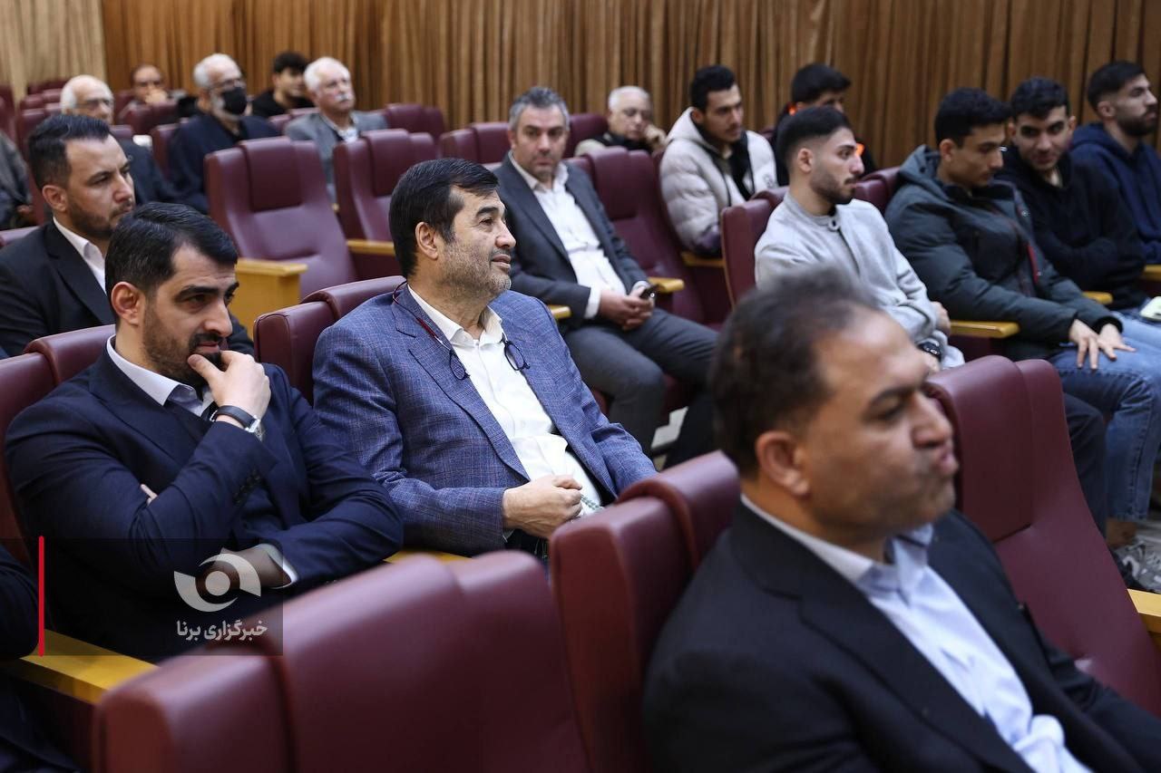 حضور وزیر ورزش و جوانان در مراسم ترحیم رییس اسبق فدراسیون بسکتبال