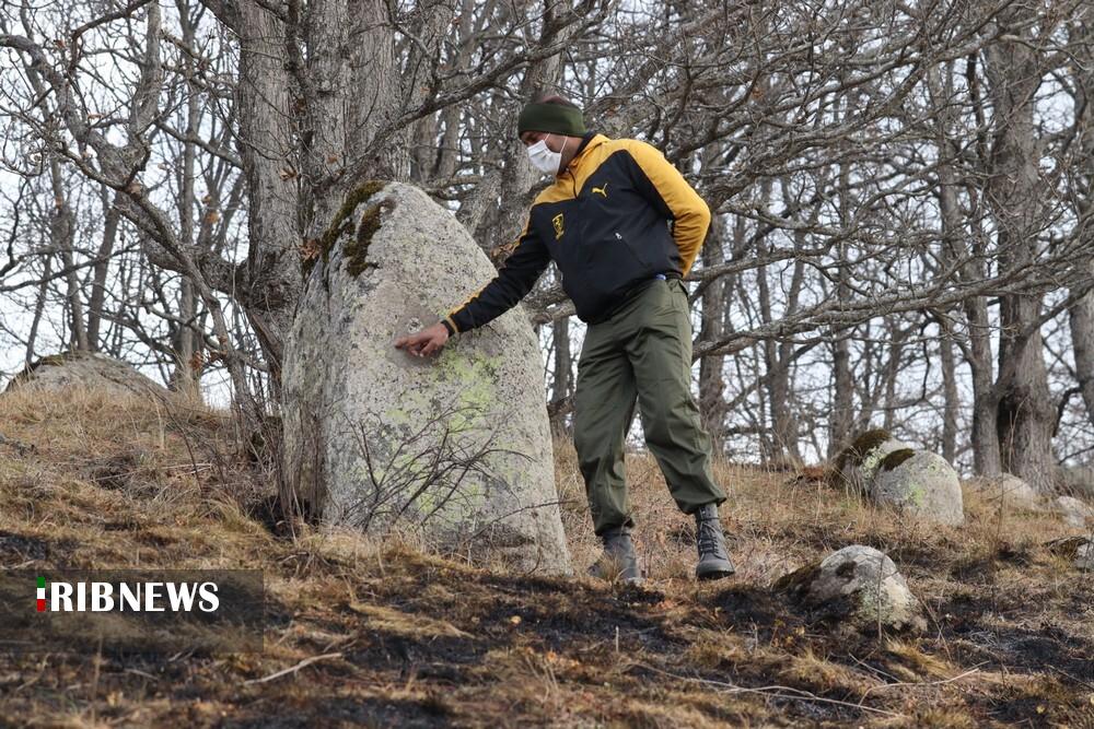 مهار آتش سوزی جنگل های دیزمار قره داغ