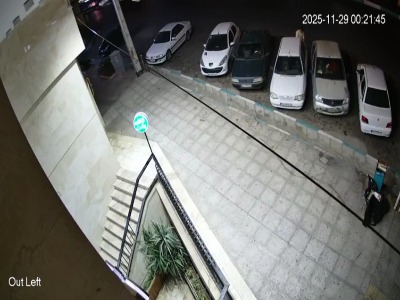 لحظه تصادف مهیب پژو ۲۰۶ با شش خودرو در پی حرکت نمایشی!