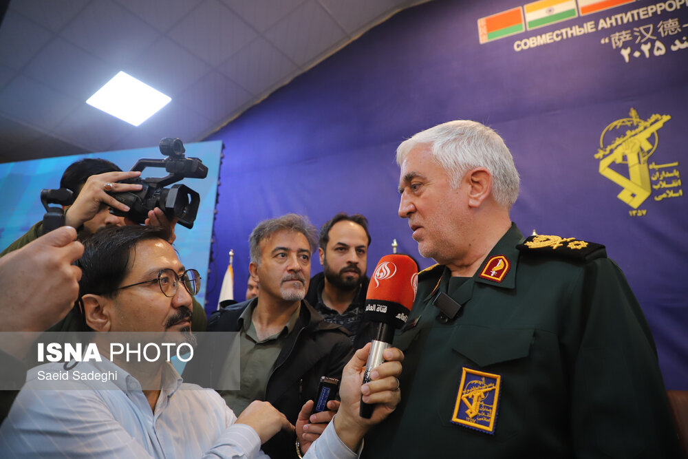 نشست خبری رزمایش مشترک ضد تروریستی «سهند ۲۰۲۵»