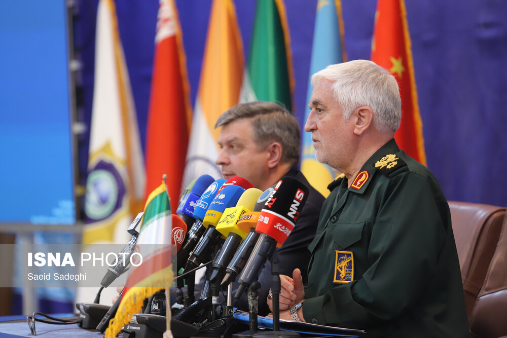 نشست خبری رزمایش مشترک ضد تروریستی «سهند ۲۰۲۵»