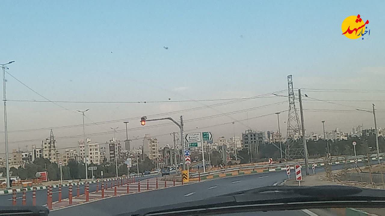 آلودگی هوای امروز مشهد