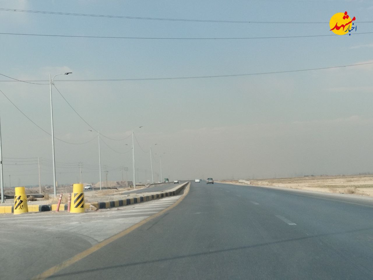 آلودگی هوای امروز مشهد