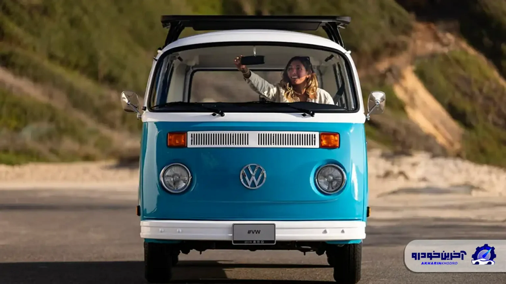 پروژه جالب ژرمن‌ها؛ ون فولکس واگن T2 نجات یافته از حریق کالیفرنیا در معرض دید عموم قرار گرفت