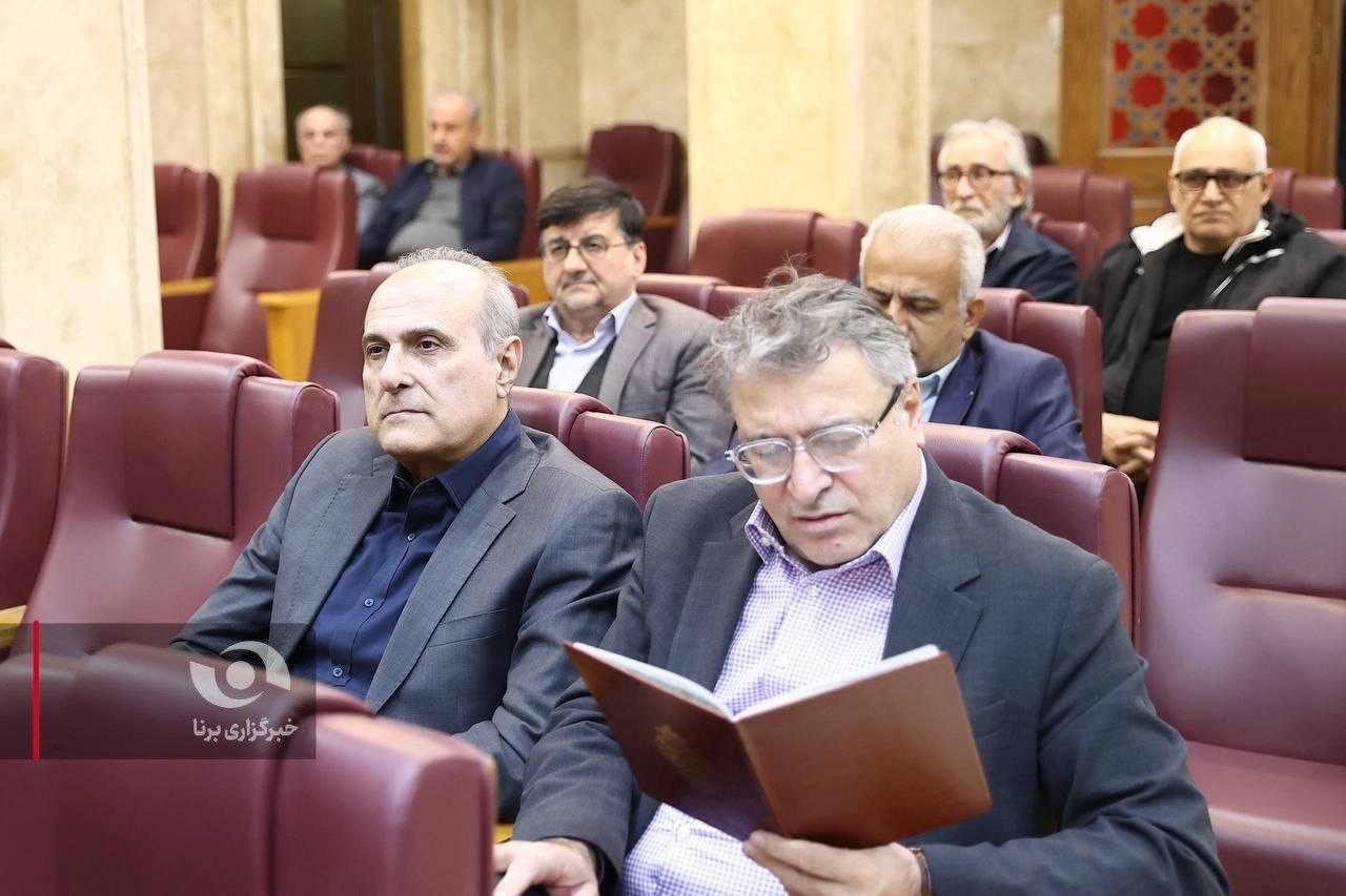 حضور وزیر ورزش و جوانان در مراسم ترحیم رییس اسبق فدراسیون بسکتبال