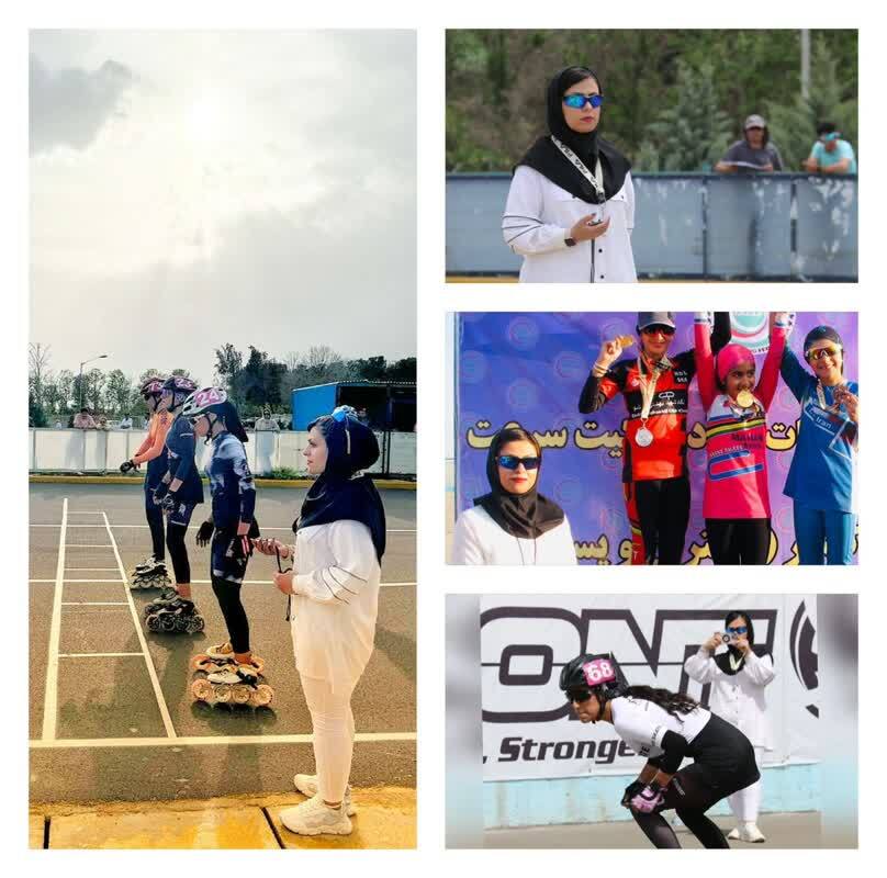 حضور داور چهارمحال و بختیاری در دوره داوری درجه یک اسکیت کشور