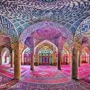 جادوی نور و رنگ در «مسجد صورتی» شیراز 