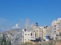 لحظه منفجر کردن منزل خانواده صنوبر در نابلس توسط اشغالگران 