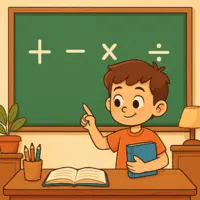 آموزش کسر روی محور