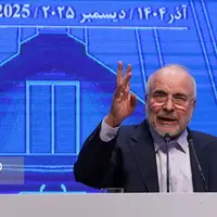 عکس/ نشست خبری رئیس مجلس شورای اسلامی