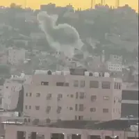 اسرائیل یک ساختمان را در اردوگاه جنین منفجر کرد