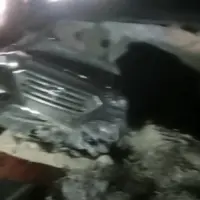 سقوط خودرو در محور پارسیان ـ بندر لنگه