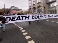 تظاهرات گسترده در شهر مالمو در سوئد در حمایت از غزه و فلسطین