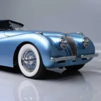 بازطراحی خیره‌کننده جگوار XK120 به یاد کلارک گیبل