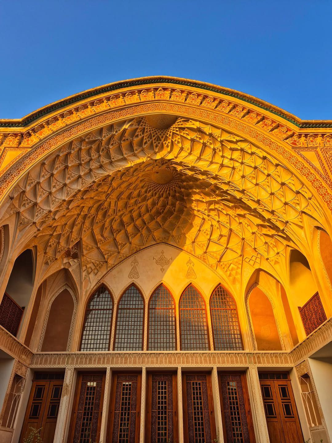  سرای عامری ها؛ شاهکار معماری قاجار در کاشان