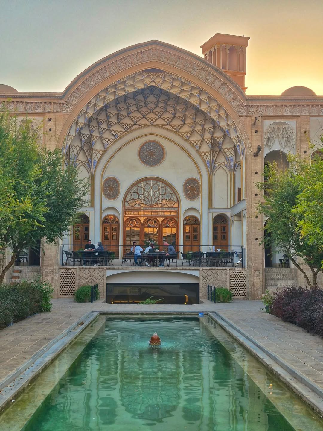  سرای عامری ها؛ شاهکار معماری قاجار در کاشان