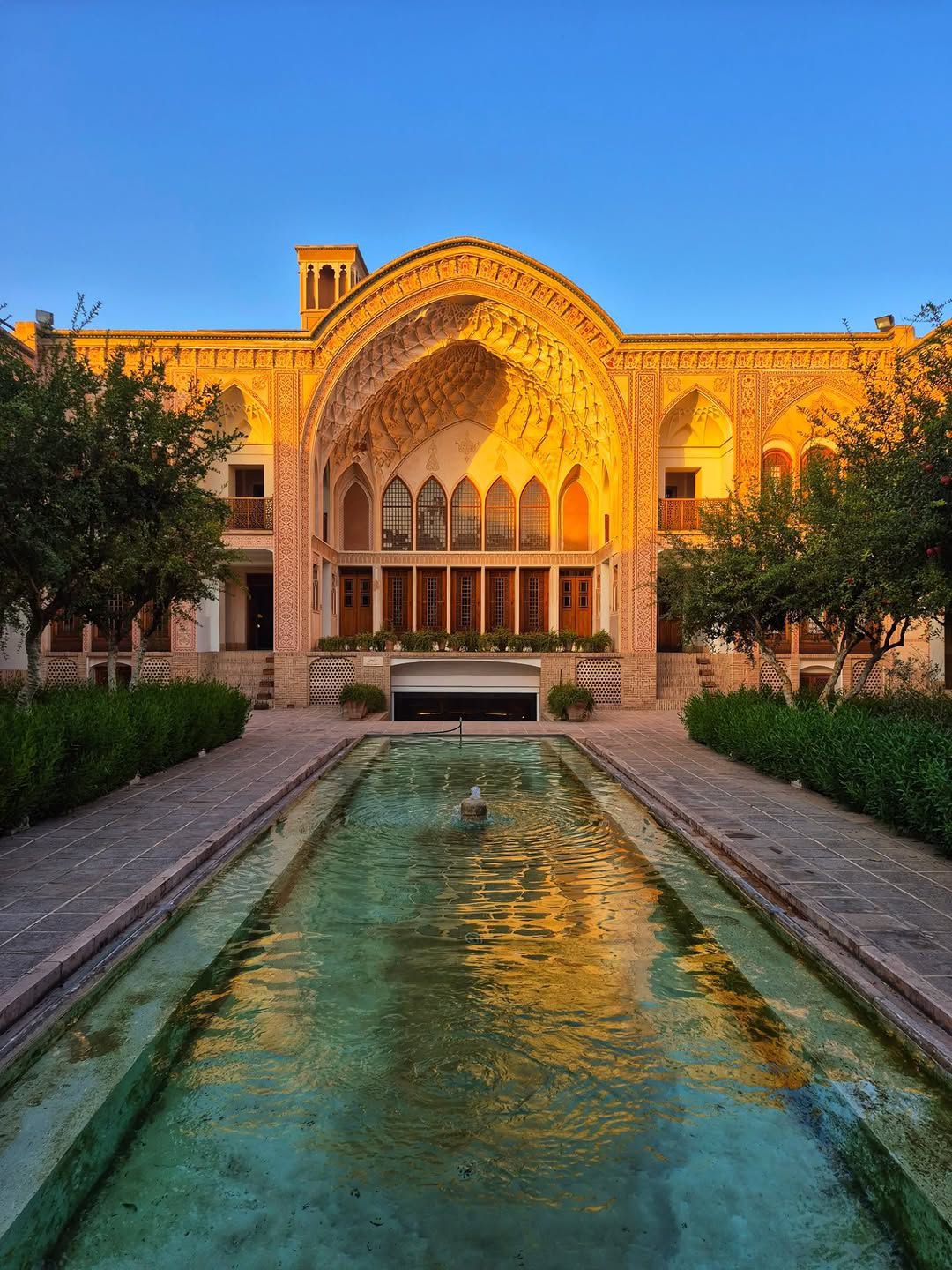  سرای عامری ها؛ شاهکار معماری قاجار در کاشان