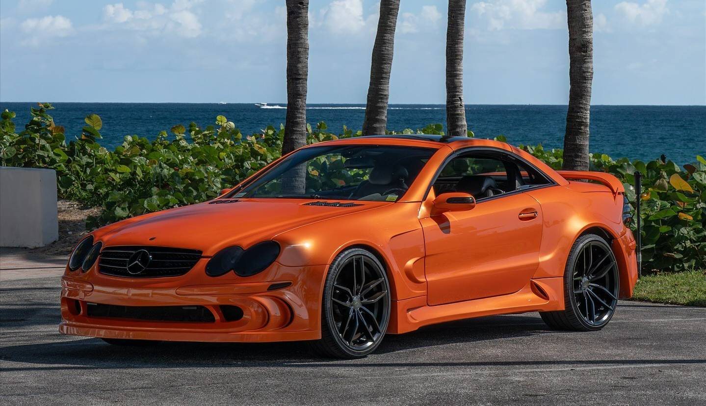 مرسدس بنز اس ال55؛ یک خودرو دیدنی با ظریف کاری ژاپنی! 