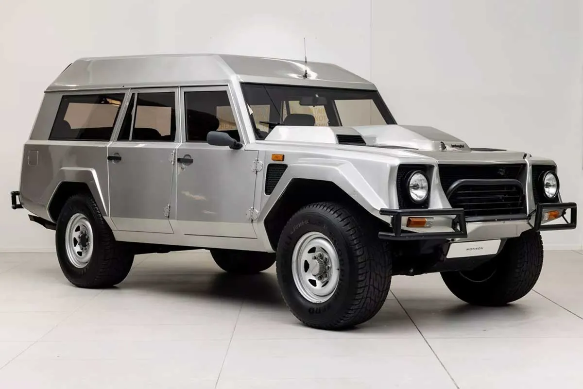 داستان تنها لامبورگینی LM002 استیشن، از کاخ سلطان برونئی تا سرویس مدرسه!