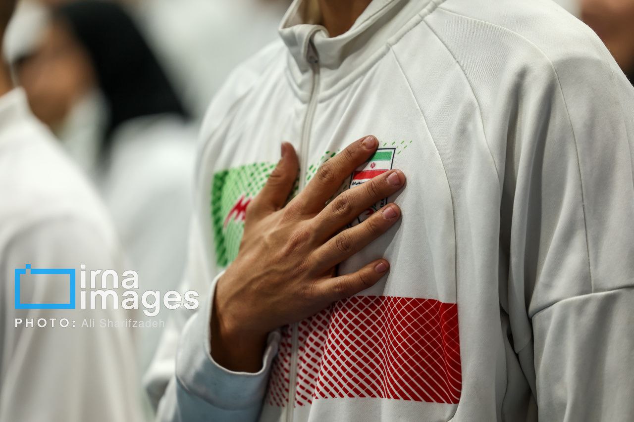  مراسم بدرقه کاروان اعزامی به بازی‌های پاراآسیایی 