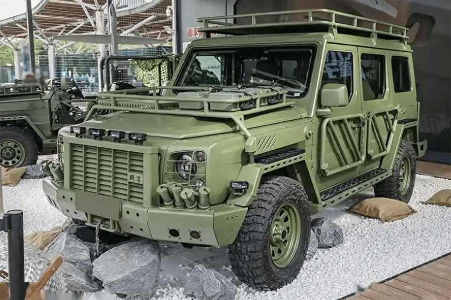 معرفی بایک BJ81، رقیب چینی مرسدس G کلاس با ظاهر نظامی