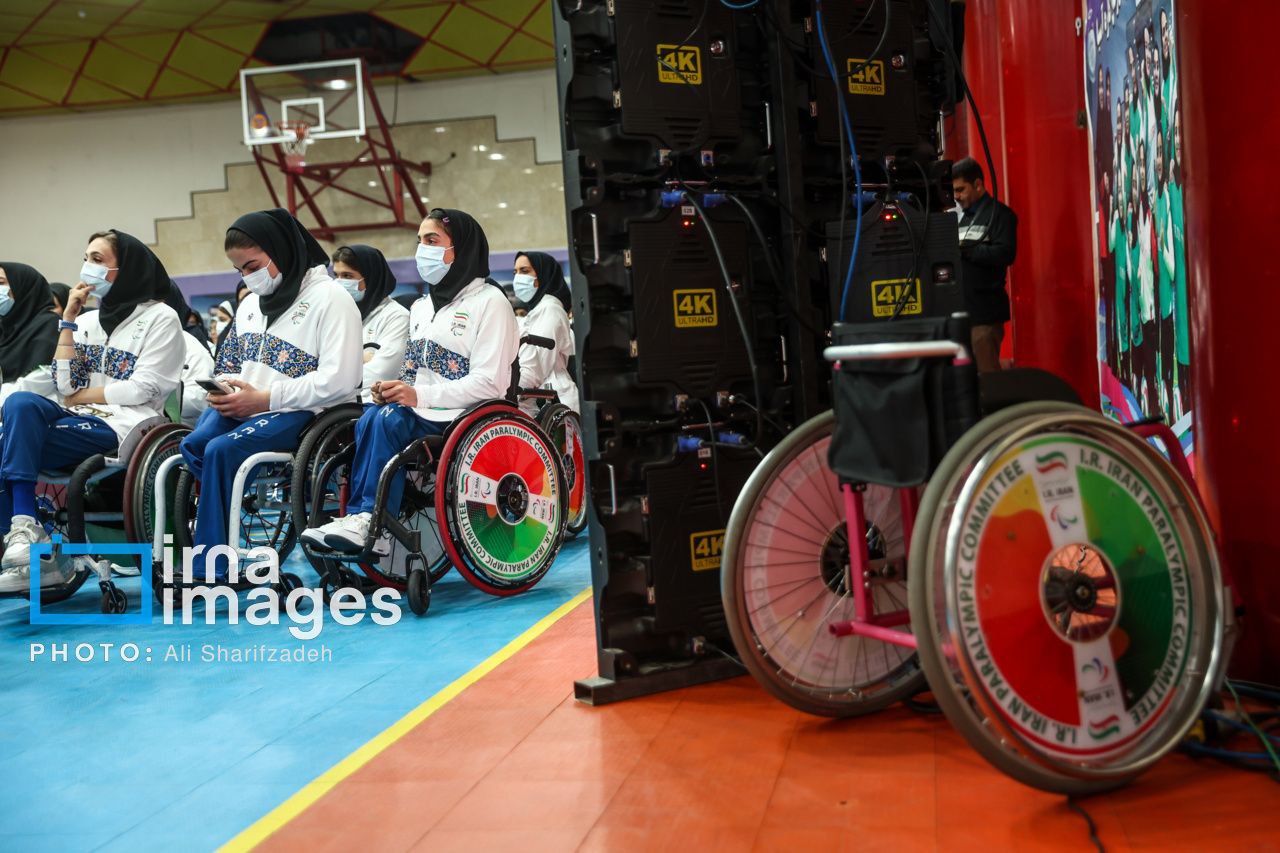  مراسم بدرقه کاروان اعزامی به بازی‌های پاراآسیایی 