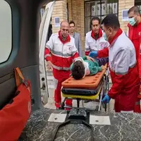 مصدومیت هفت نفر بر اثر واژگونی اتوبوس در محور دیواندره - سقز