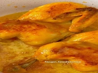 مرغ کره ای با خوراک شاه پلو