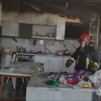 حریق یک منزل ویلایی در منطقه آوینی مشهد مهار شد