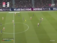 فرصت سوزی آلمادا مقابل دروازه خالی بارسلونا