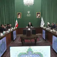 نشست شورای اتحادیه بین‌المجالس جهانی در مجلس با قالیباف