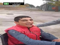 دیدار اوسمار ویرا با هوادار کم‌ توان پرسپولیس