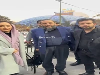 دورهمی بازیگران خاکستریِ سریال «آوای باران»