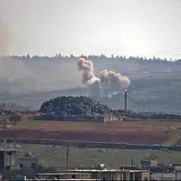 حمله هوایی آمریکا به مناطقی در رقه