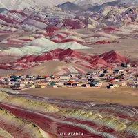 کوههای رنگین کمانی آلا داغلار