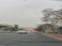 آغاز اولین باران پاییزی در مشهد