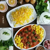 کوفته قلقلی در سس گوجه فرنگی 