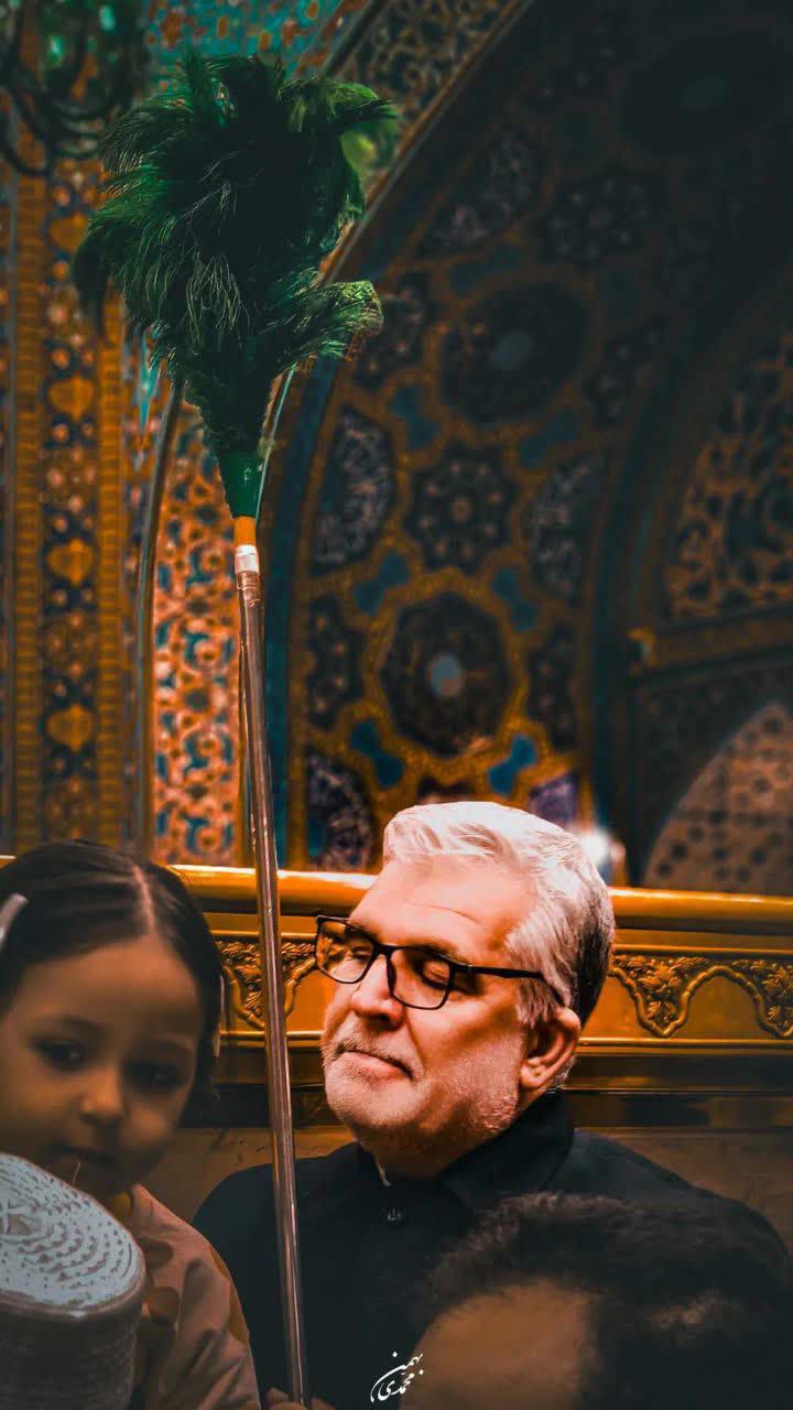  چند قاب زیبا از حرم مطهر امام رضا (ع)  