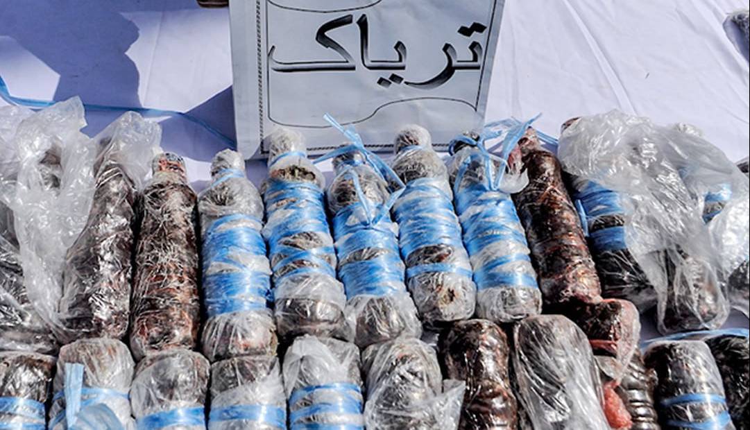 توقیف کامیون حامل ۱۰۹ کیلو تریاک در قم 