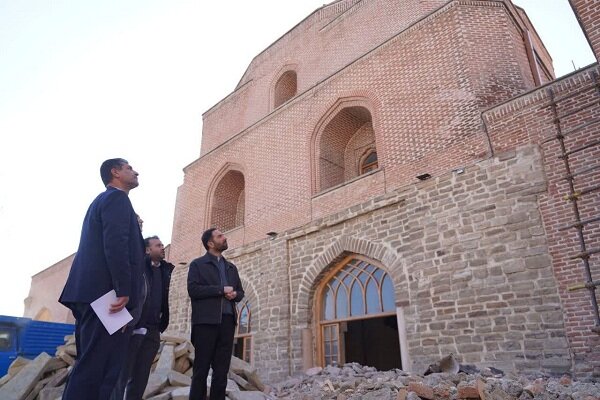 عکس/ زمینه ثبت جهانی مسجد جامع ارومیه تسهیل شد