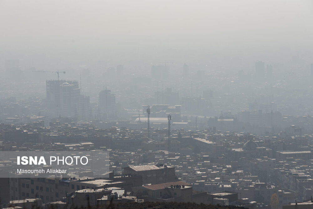 عکس/ هوای خشک و آلوده کرج