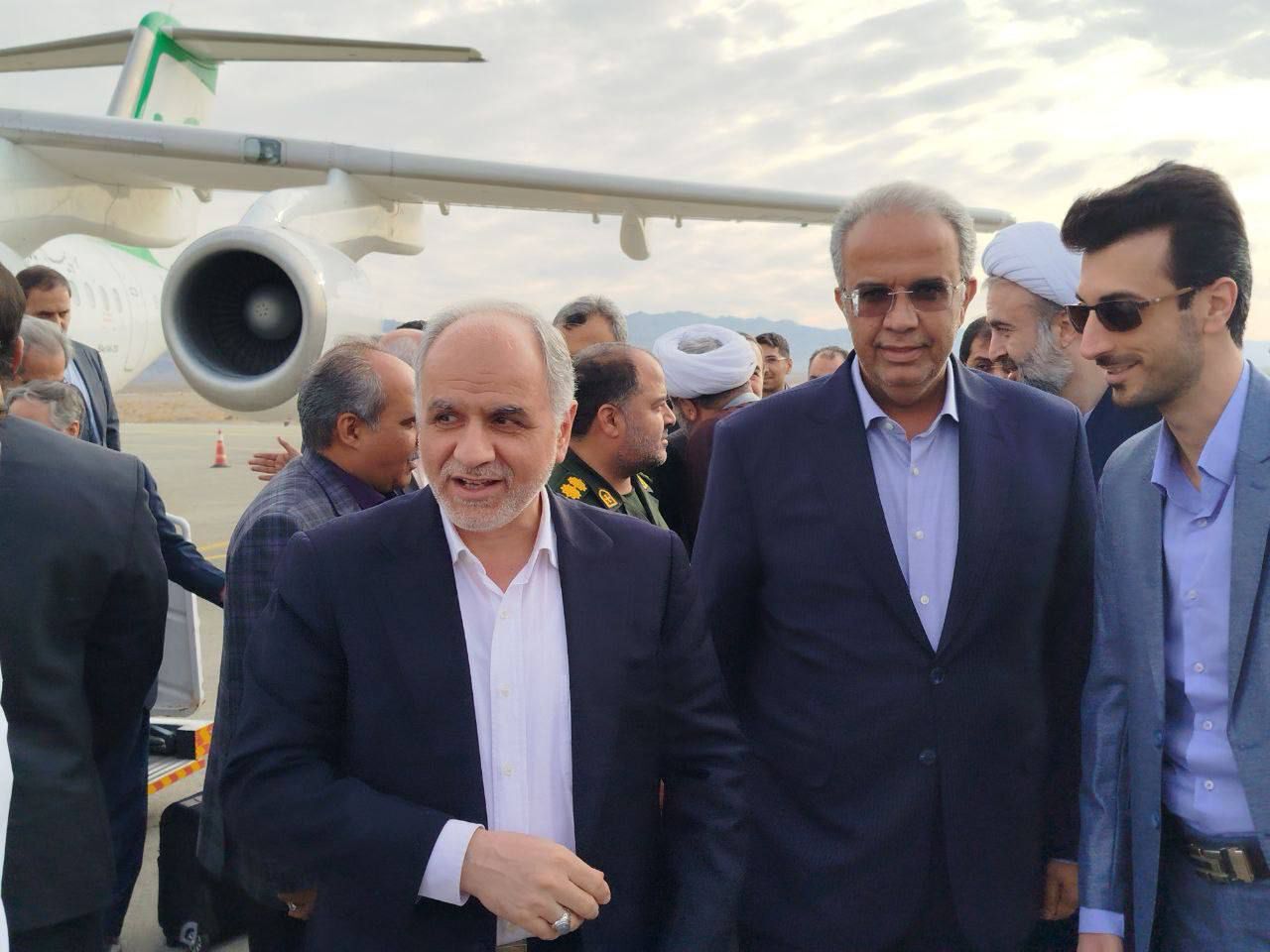 وزیر دادگستری وارد سراوان شد؛ آغاز سفری برای بررسی مسائل توسعه‌ای