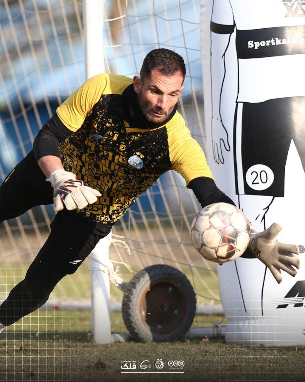 تمرین تیم فوتبال استقلال پیش از دربی ۱۰۶