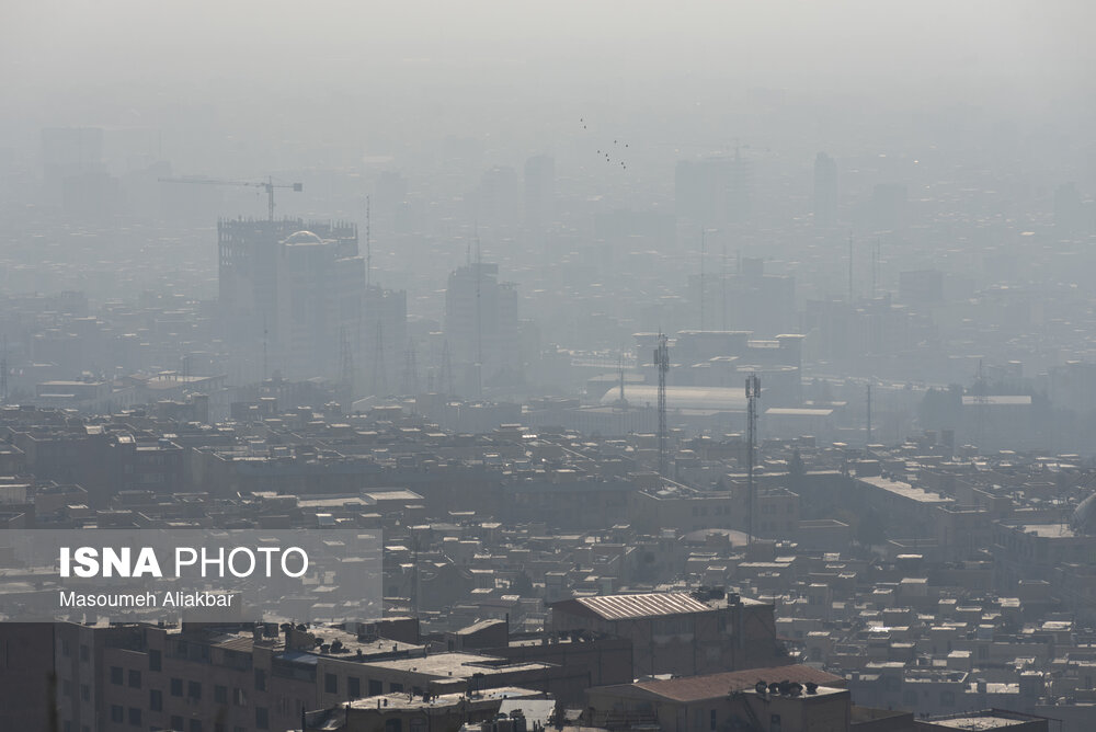 عکس/ هوای خشک و آلوده کرج