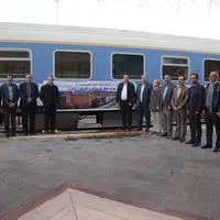 حرکت نخستین قطار گردشگری «کرمان به راین»
