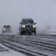 گردنۀ الماس در جاده خلخال-اسالم سفیدپوش شد