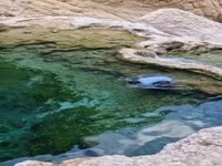 یکی از شفاف‌ترین حوضچه‌های ایران در استان هرمزگان