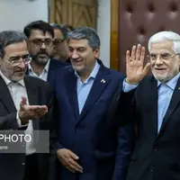 جلسه شورای جهاد دانشگاهی با حضور معاون اول رئیس جمهور