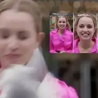 لحظه شوکه‌کننده حمله یک مرغ دریایی به خانم خبرنگار