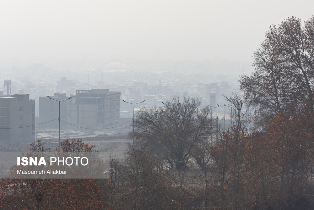 عکس/ هوای خشک و آلوده کرج